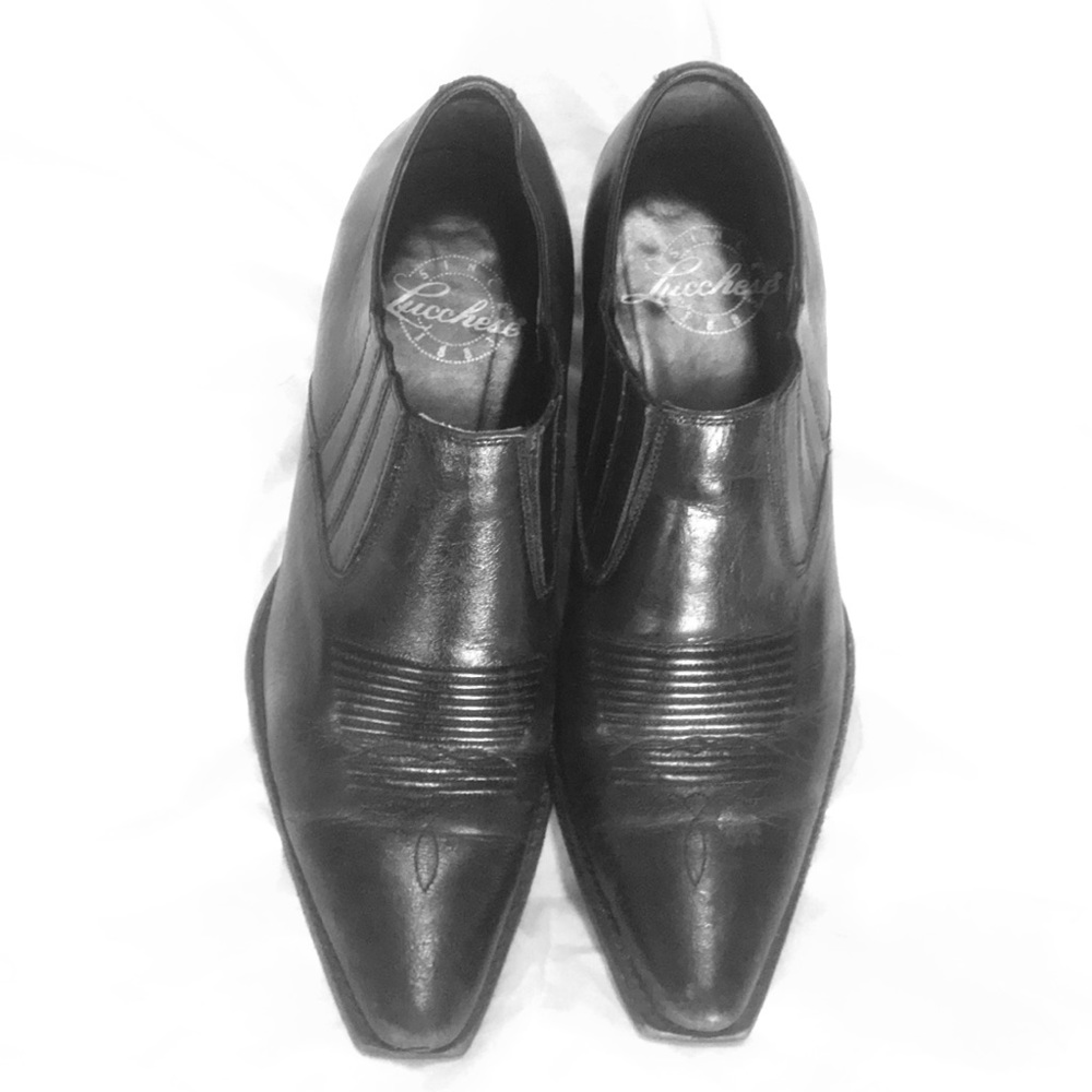 Size 9 Women’s Black Lucchese Short Cowboy…